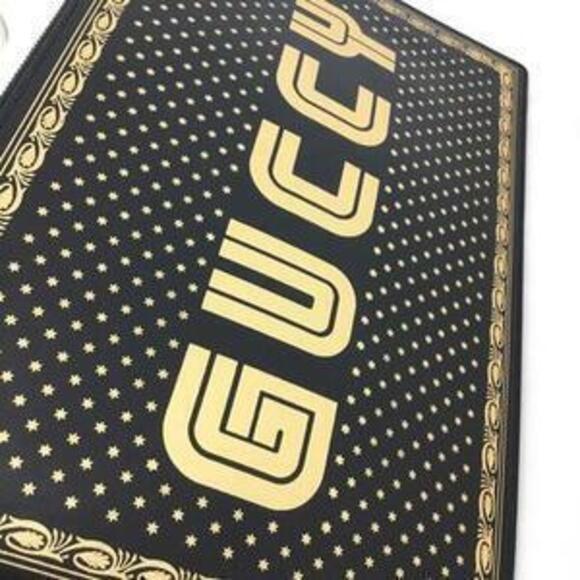 Gucci Clutch Bag GUCCY Leather Black - Picture 3 of 4